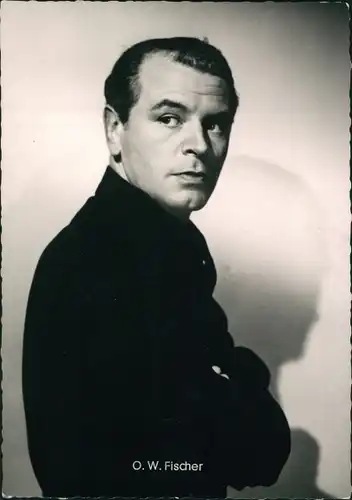 Ak Schauspieler O. W. Fischer, Portrait