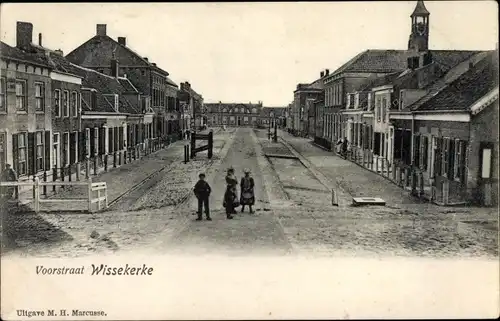 Ak Wissekerke Zeeland Niederlande, Voorstraat