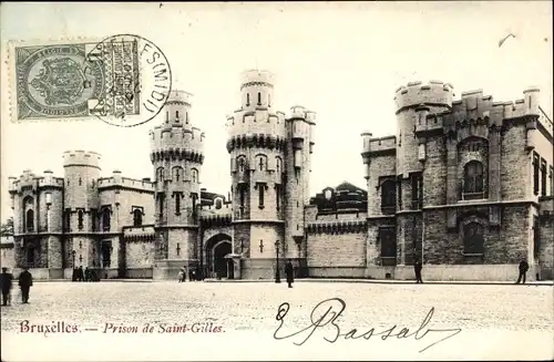 Ak Saint Gilles Sint Gillis Bruxelles Brüssel, Gefängnis Saint Gilles