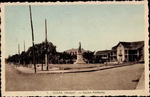 Ak Dakar, Senegal, Square Faidherbe