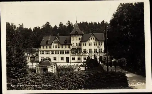 Ak Šluknov Schluckenau Ústecký kraj, Karltal, Schluckenau Kurhotel