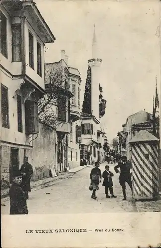 Ak Thessaloniki Thessaloniki Griechenland, in der Nähe von Konak