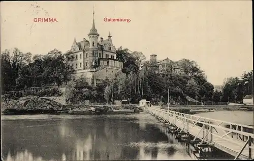 Ak Grimma in Sachsen, Gattersburg