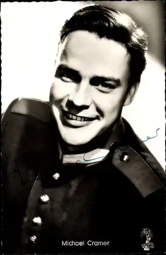 Ak Schauspieler Michael Cramer, Portrait, Autogramm