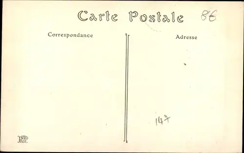 Ak Frévent Pas de Calais, Kirche Saint-Wast