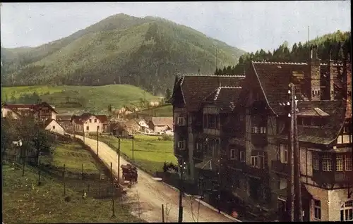 Ak Steinhaus am Semmering Steiermark, Teilansicht