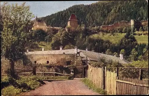 Ak Friesach in Kärnten, Ruine Petersberg