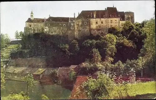 Ak Raabs an der Thaya in Niederösterreich, Burg