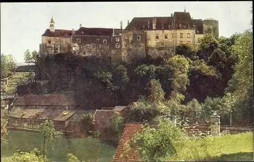 Ak Raabs an der Thaya in Niederösterreich, Burg