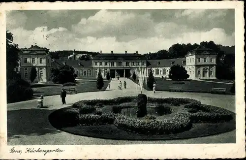 Ak Gera in Thüringen, Küchengarten