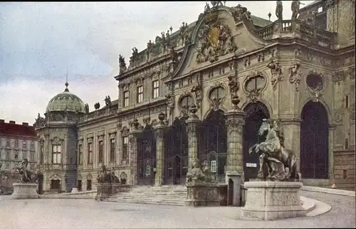 Ak Wien 3 Landstraße, Schloss Belvedere