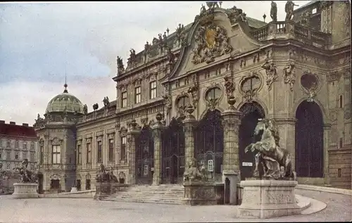 Ak Wien 3 Landstraße, Schloss Belvedere