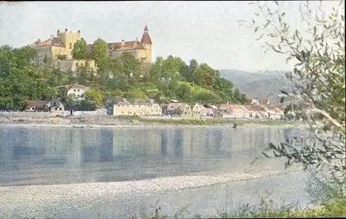 Ak Ottensheim an der Donau Oberösterreich, Schloss Ottensheim