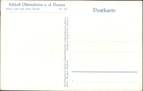 Ak Ottensheim an der Donau Oberösterreich, Schloss Ottensheim