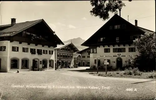 Ak Kirchdorf Going am Wilden Kaiser in Tirol, Gasthof Wintersteller