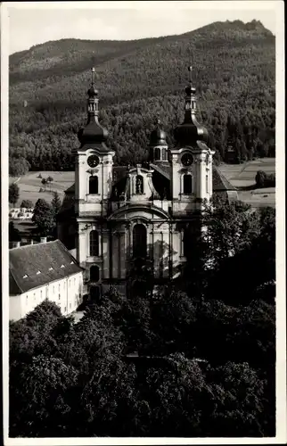 Foto Ak Hejnice Haindorf Reg. Reichenberg, Kirche