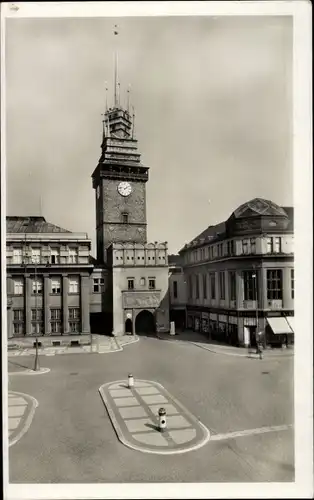 Ak Pardubice Pardubitz Stadt, Zelena brana