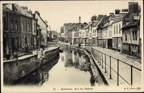 Ak Amiens-Somme, Rue des Majeots