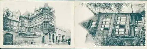 Klapp Ak Rouen Seine-Maritime, Holzhaus, rue Louis Brune, Haus von Diane de Poitiers