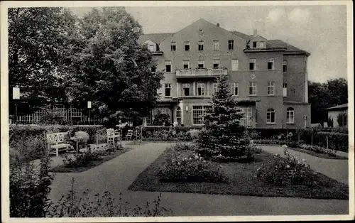 Ak Bad Lausick in Sachsen, Herrmannsbad, Kurhotel