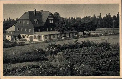 Ak Oberbärenburg Altenberg im Erzgebirge, Fritzsches Gasthaus