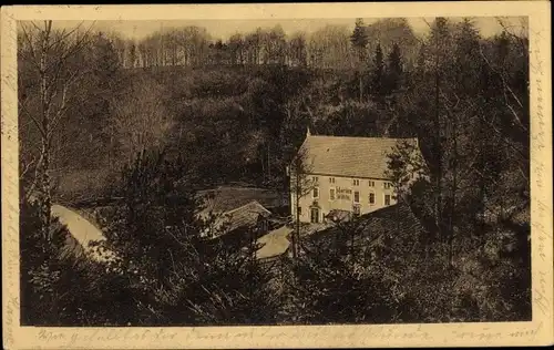 Ak Radeberg in Sachsen, Gräfl. v. Brühl'sche Marienmühle im Seifersdorfer Tal