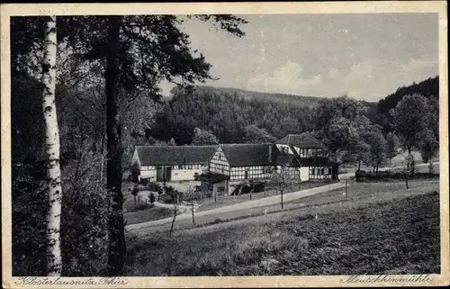 Ak Bad Klosterlausnitz in Thüringen, Meuschkenmühle
