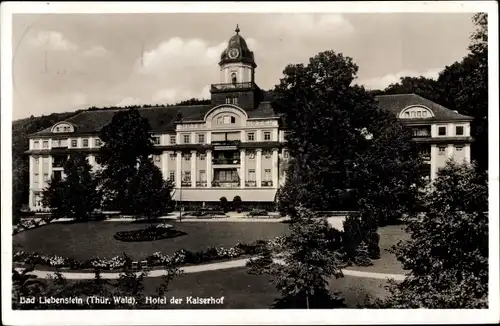 Ak Bad Liebenstein im Thüringer Wald, Hotel der Kaiserhof