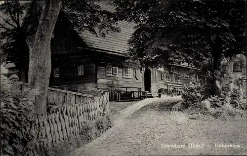 Ak Sonneberg in Thüringen, Lutherhaus