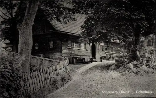 Ak Sonneberg in Thüringen, Lutherhaus