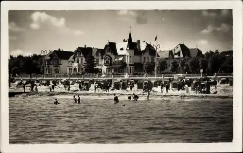 Ak Ostseebad Travemünde Lübeck, Strand