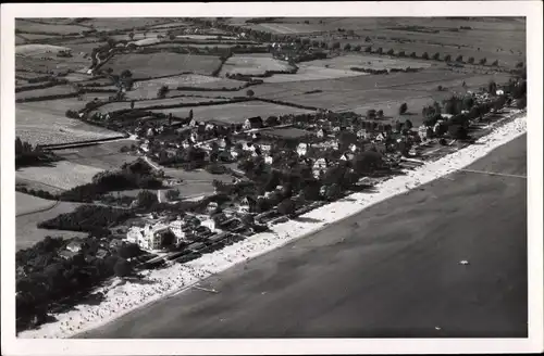 Ak Scharbeutz in Ostholstein, Panorama, Fliegeraufnahme