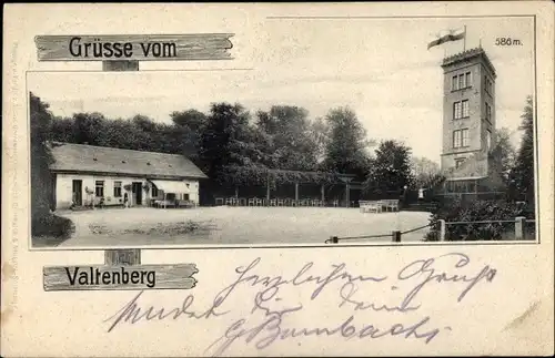 Ak Neukirch in der Lausitz, Valtenberg, Aussichtsturm