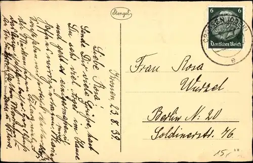 Ak Krosno Odrzańskie Crossen Oder Ostbrandenburg, Marktplatz