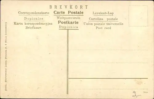 Ak Mölle Schweden, Teilansicht, Hafen, Boote