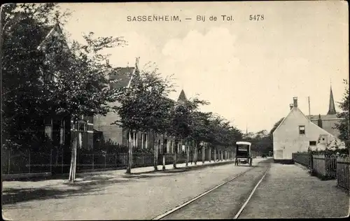 Ak Sassenheim Teylingen Südholland, Nahe der Tol