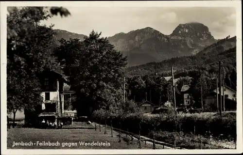 Ak Jenbach Bad Feilnbach Oberbayern, Blick gegen Wendelstein