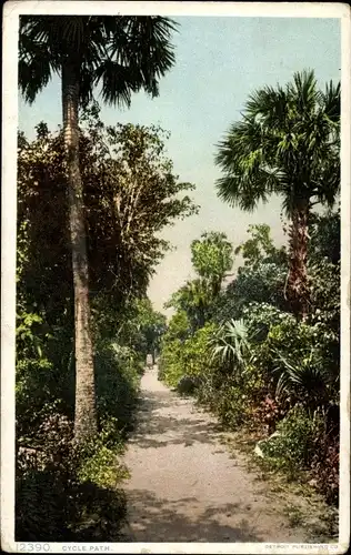 Ak Florida USA, Radweg