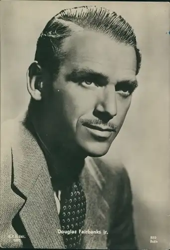 Ak Schauspieler Douglas Fairbanks jr., Portrait