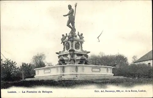 Ak Laeken Bruxelles Brüssel, La Fontaine de Bologne