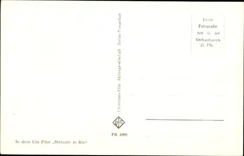 Ak Schauspielerin Sabine Sinjen, Portrait, Autogramm