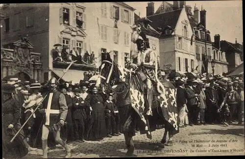 Ak Compiègne Oise, Feste der Jeanne d'Arc, Der Lord Angeklagte