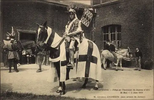 Ak Compiègne Oise, Feste der Jeanne d'Arc, Herr Arthur Jacobson