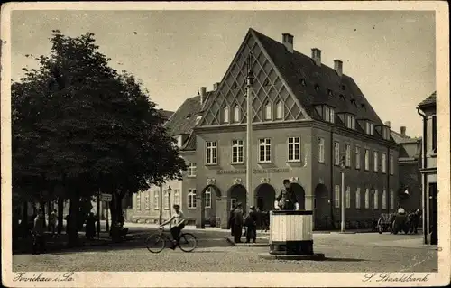 Ak Zwickau in Sachsen, S. Staatsbank