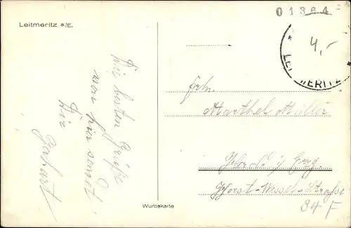 Ak Litoměřice Leitmeritz Region Aussig, Marktplatz