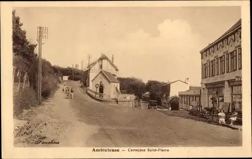 Ak Ambleteuse Pas de Calais, Carrefour Saint-Pierre