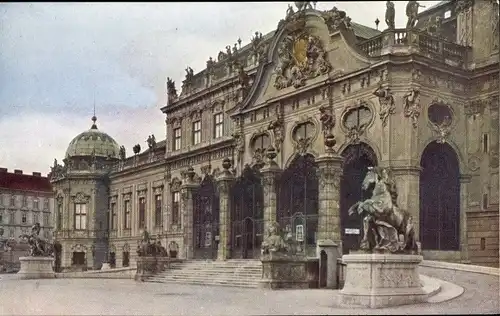 Ak Wien 3 Landstraße, Schloss Belvedere