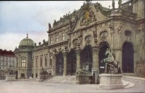 Ak Wien 3 Landstraße, Schloss Belvedere