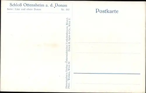 Ak Ottensheim an der Donau Oberösterreich, Schloss Ottensheim