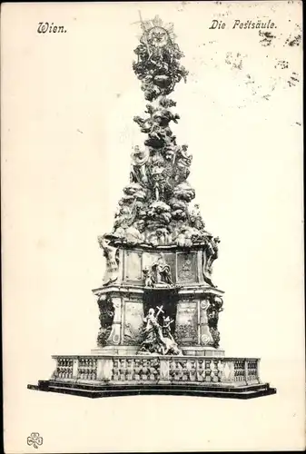 Ak Wien 1 Innere Stadt, Pestsäule